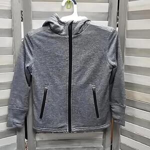 High Pile Fleece-Lined Full Zip Hooded Sweatshirt | All in Motion | XS (4/5)